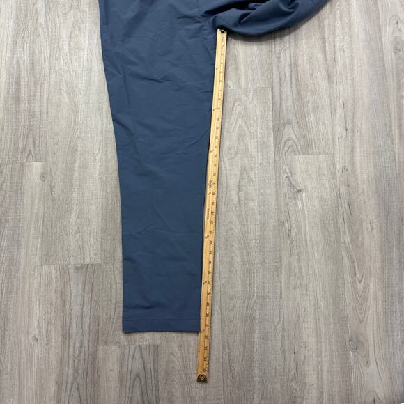 Banana Republic Flat Front Chino Pants Men's 38x32 Blue Stretch Preppy NEW NWT - Picture 9 of 11